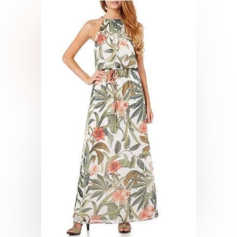 Connected Floral Maxi Dress